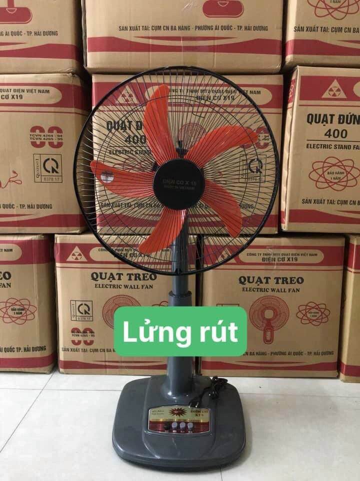 Quạt rút lửng sải cánh 400mm hàng điện cơ x19 bảo hành 12 tháng