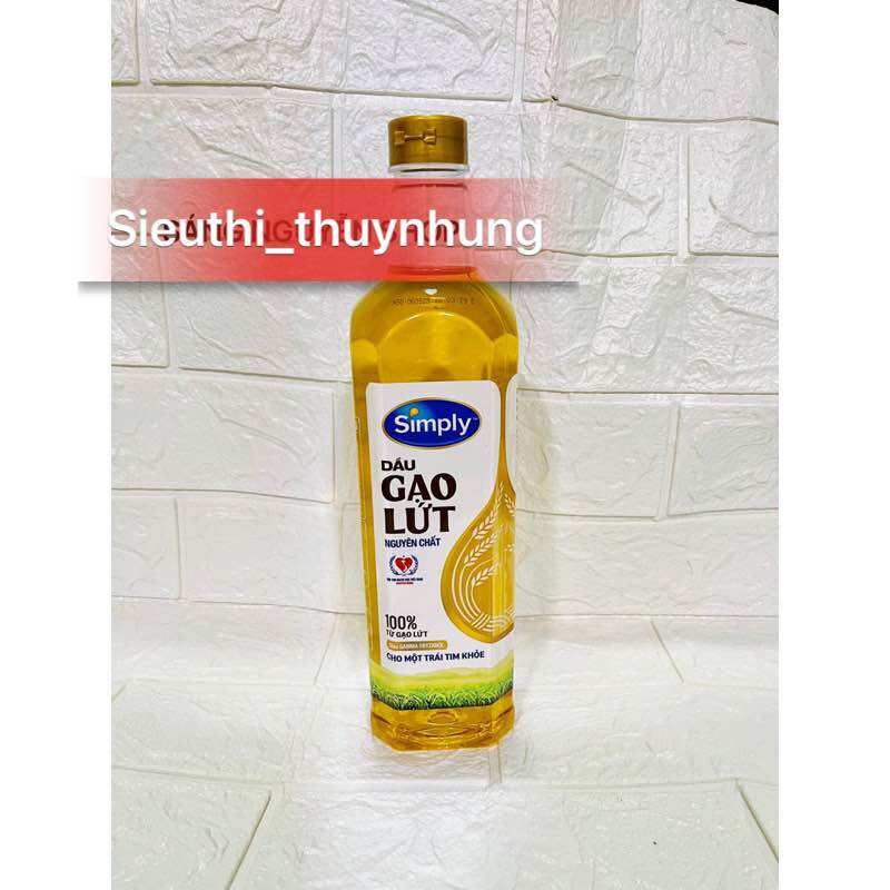 Dầu Ăn Đậu Nành Simply 1L-2L