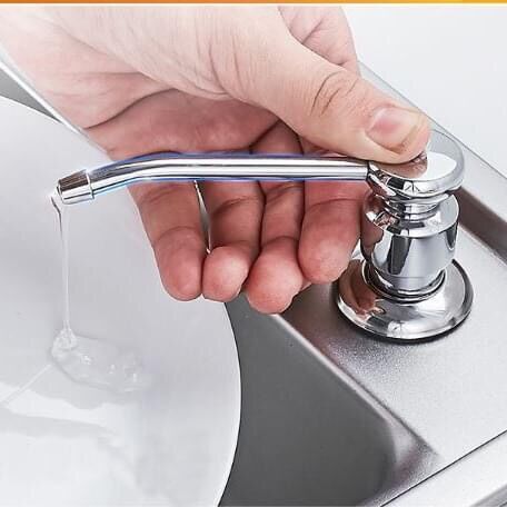 Bình Đựng Xà Bông nhấn gắn chậu rửa chén