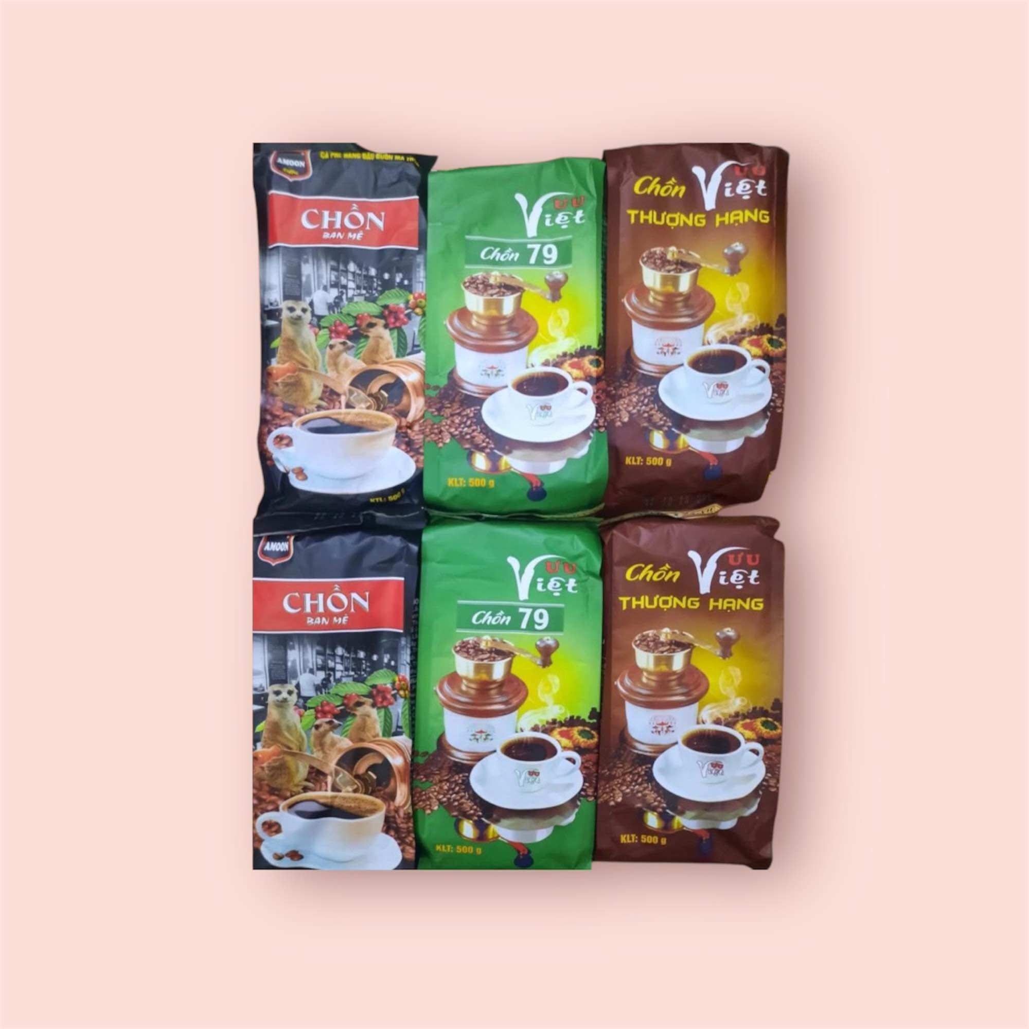 combo 3kg cà phê 1kg đen 1kg 79 1kg thương hang