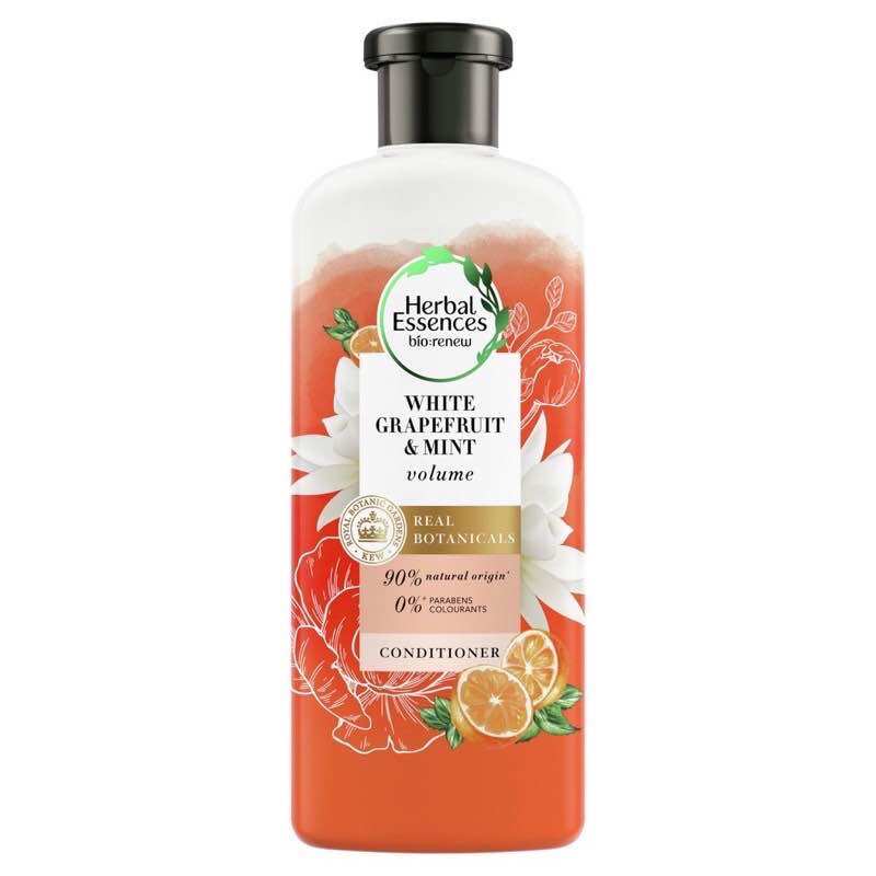 Dầu gội xã làm phồng dày tóc herbal essences naked volume shampoo bưởi & bạc hà 400ml