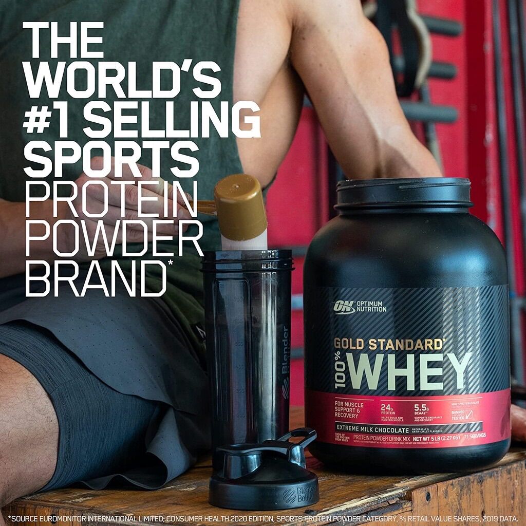 GOLD STANDARD 100% WHEY PROTEIN - (5 LBS) 2,27kg