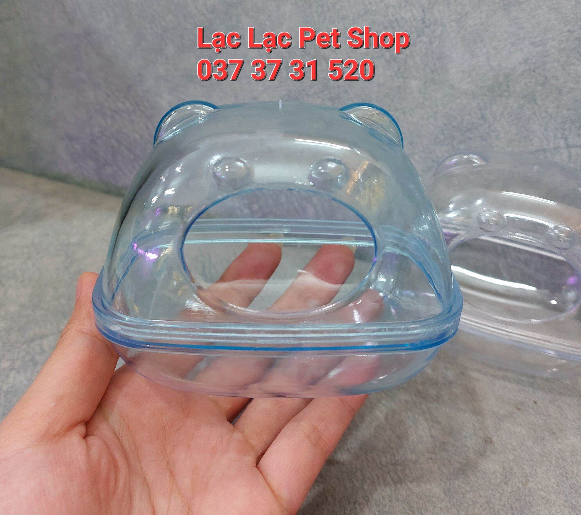 Nhà Tắm hình gấu Mika cho Hamster