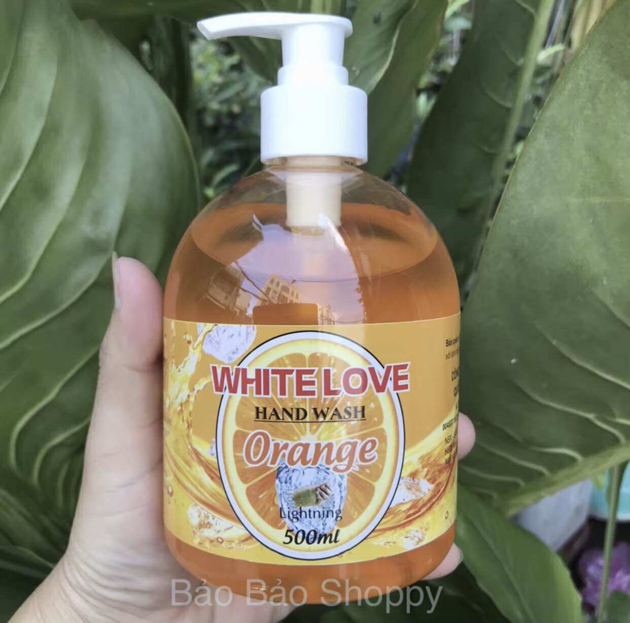 1 thùng ( 30 chai ) Nước rửa White Love 500ml