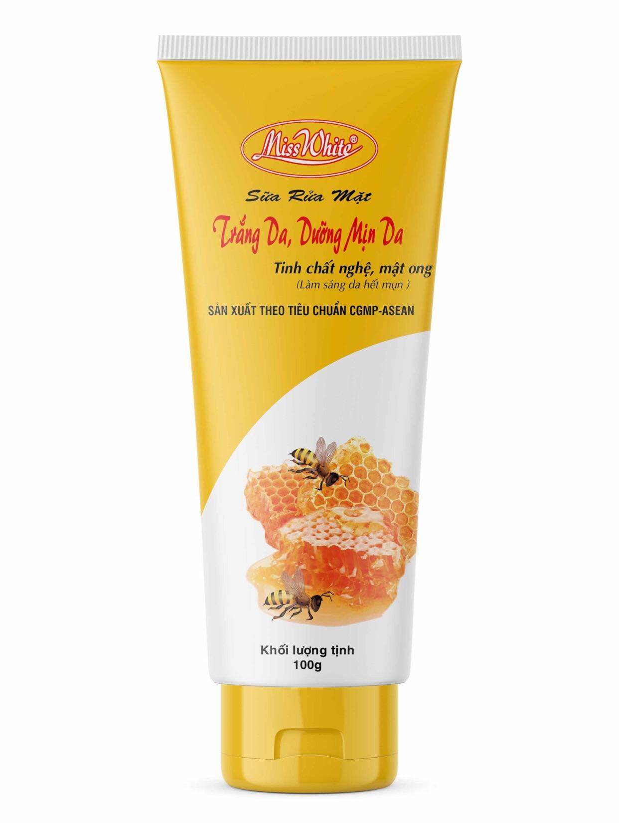 Sữa Rửa Mặt MISS WHITE Trắng Da Dưỡng Mịn Da 100g