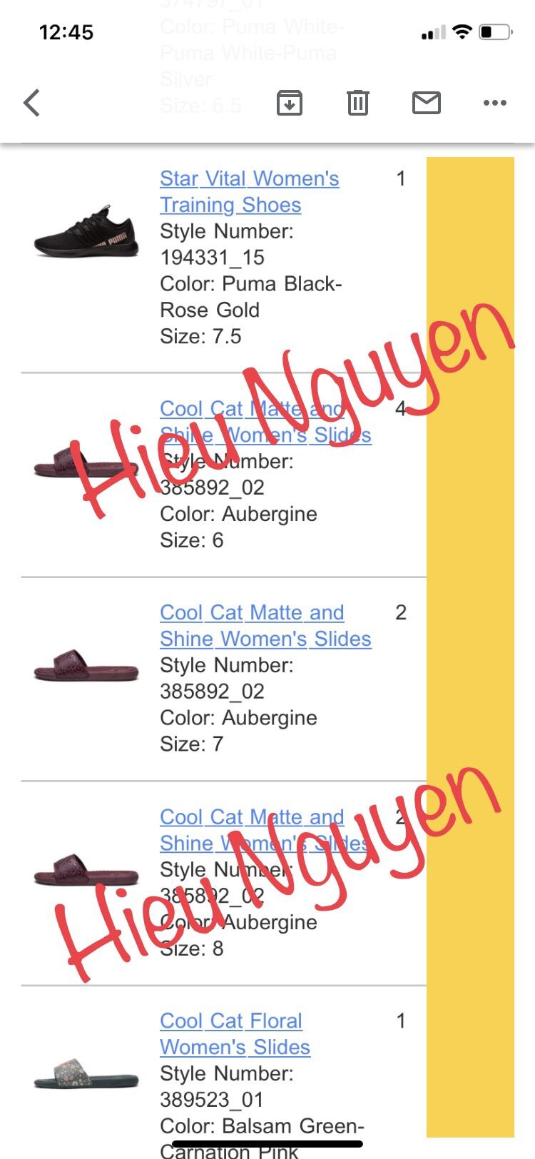 [AUTH-CÓ BILL] DÉP PUMA SOFTRIDE