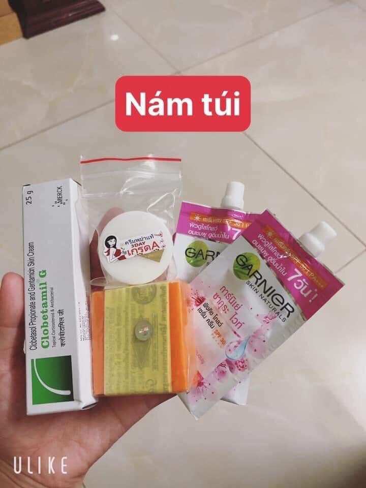 Set Kem Nám Thái Dạng Túi