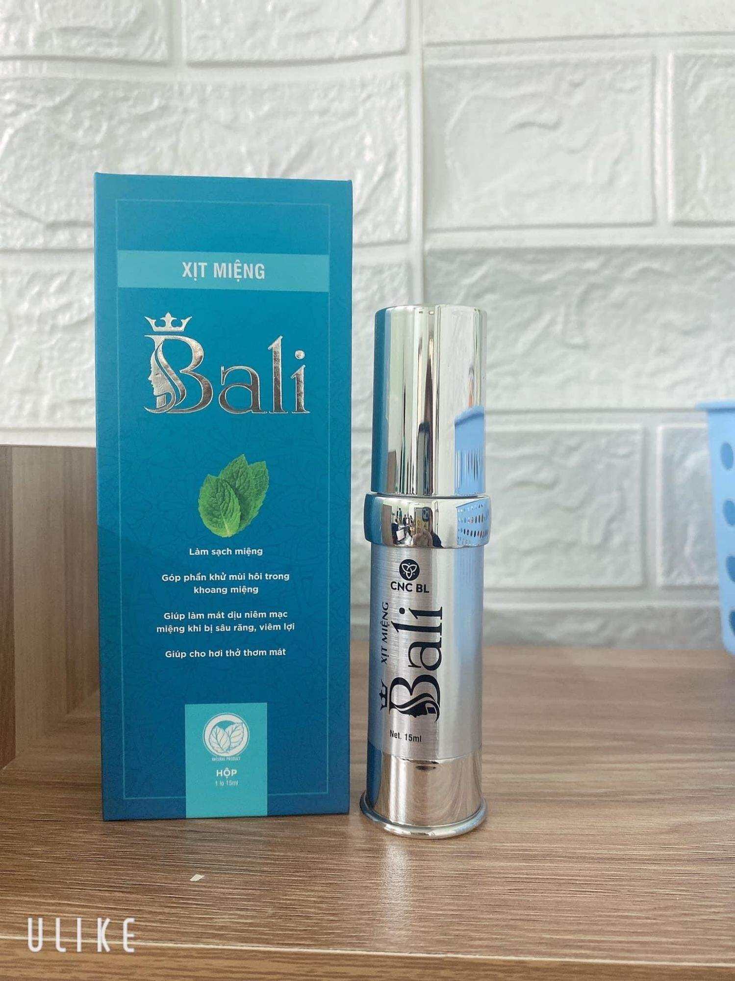 Xịt miệng BaLi.
