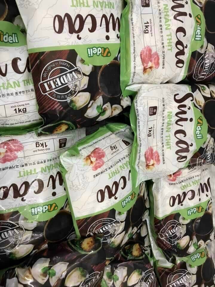 Sủi cảo nhân thịt videli