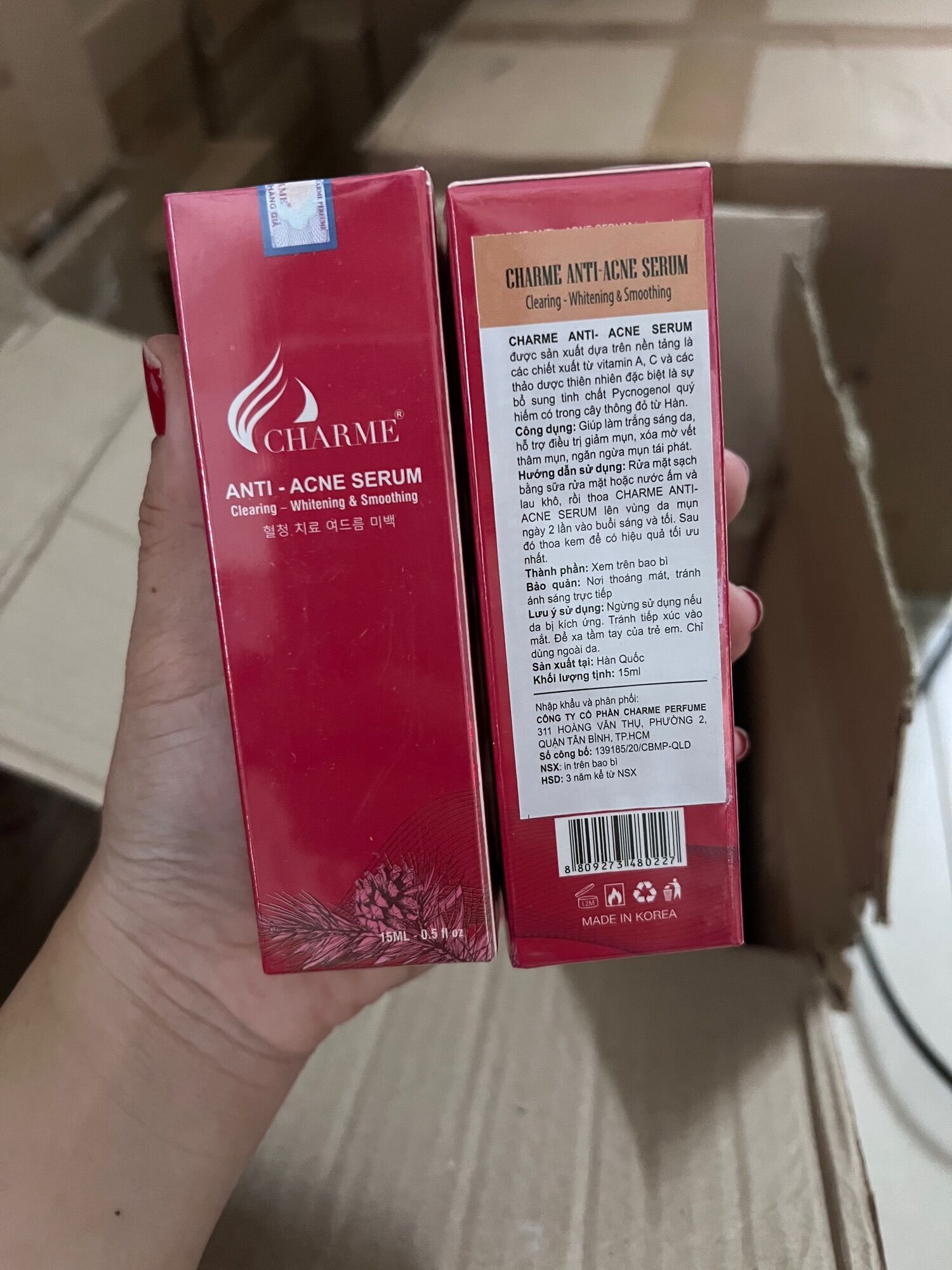[HCM]Serum thông đỏ charm