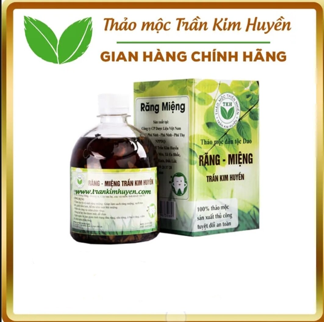 Thảo mộc răng miệng tkh - dứt điểm đau răng,hôi miệng, nhiệt miệng từ thảo dược