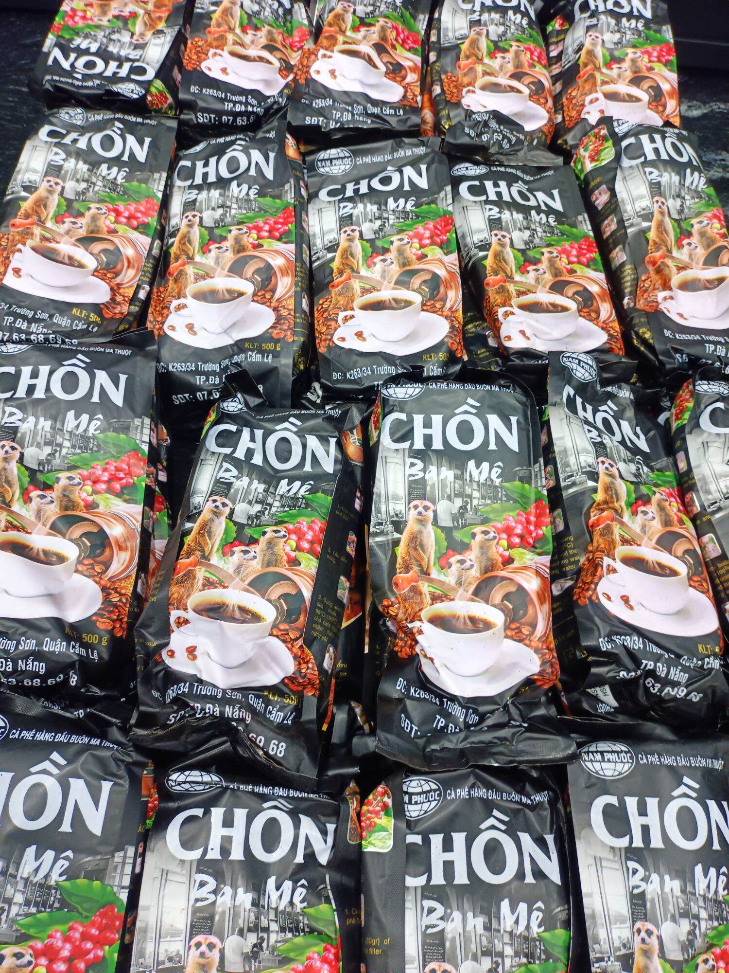 Cà phê pha phin CHỒN BAN MÊ 1kg  (Cực ngon)