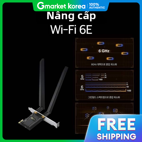 TP-Link | Tp-Link Archer Txe72E Bluetooth 5.2 Pcie Adapter Giá 2,585,800 Đồng*Miễn phí vận chuyển