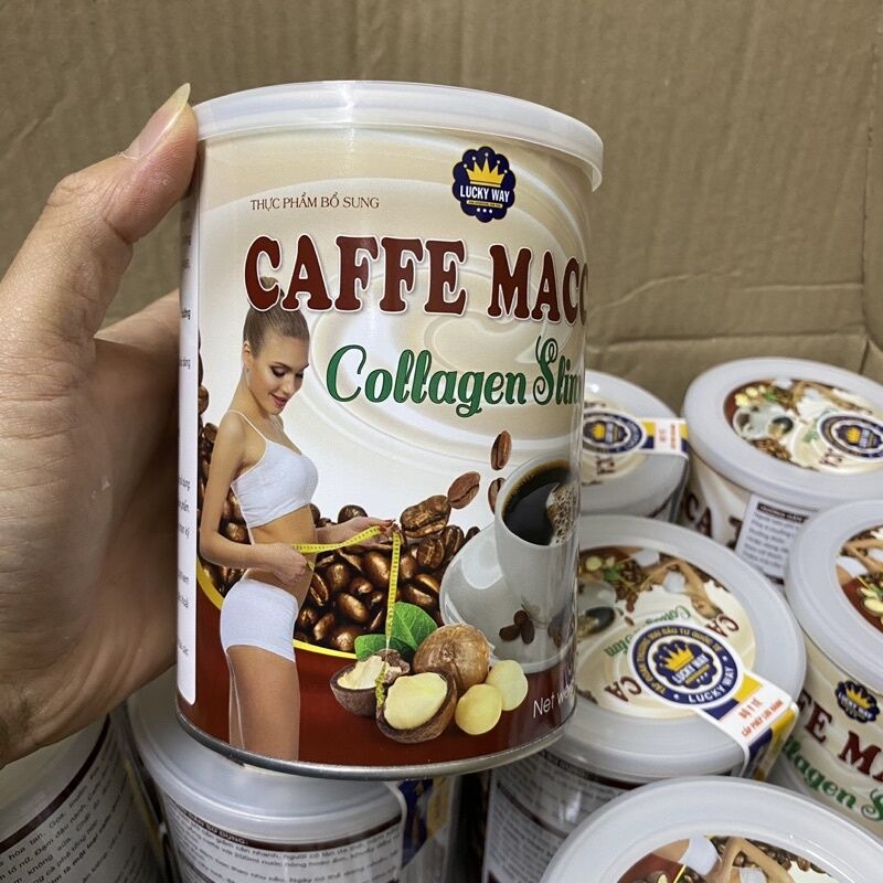 Hộp 400g Caffe Macca Collagen Slim