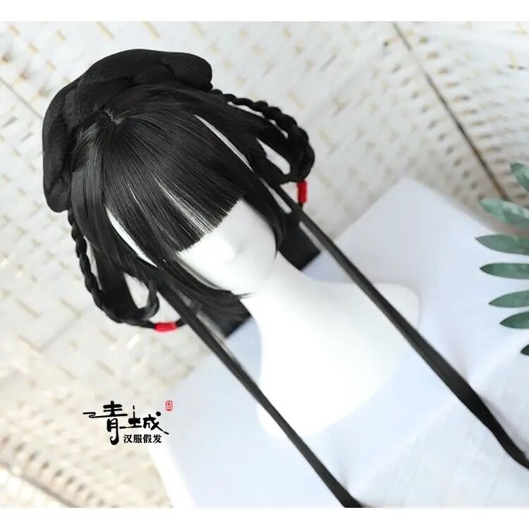 Tóc giả cổ trang wig đội cả đầu