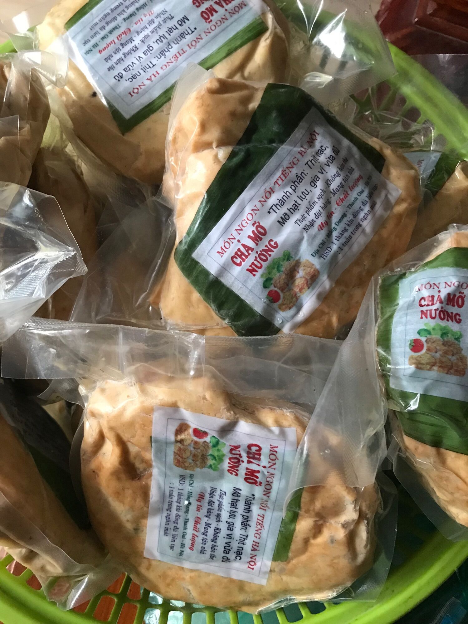 500gr Chả mỡ Hà Nội (giao nhanh 2h tphcm)