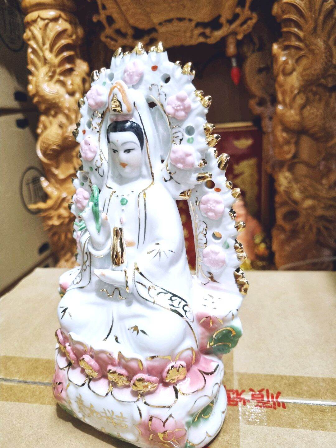 TƯỢNG QUAN ÂM SỨ CAO 20CM