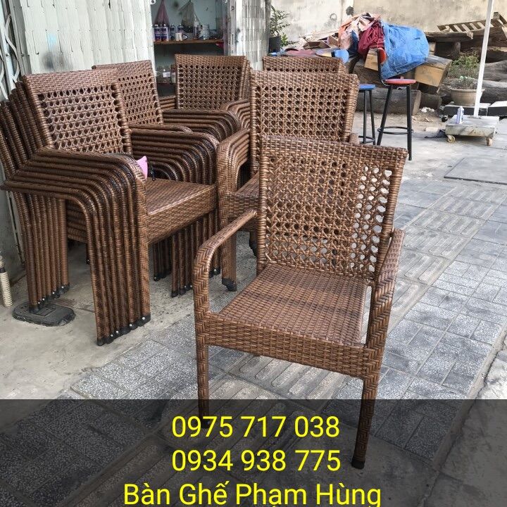 Ghế mây nhựa giá rẻ