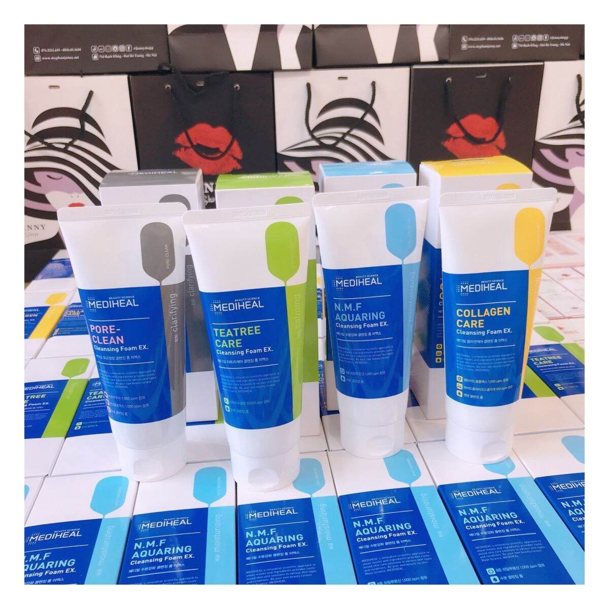 Sữa rửa mặt Mediheal Cleansing Foam mẫu mới
