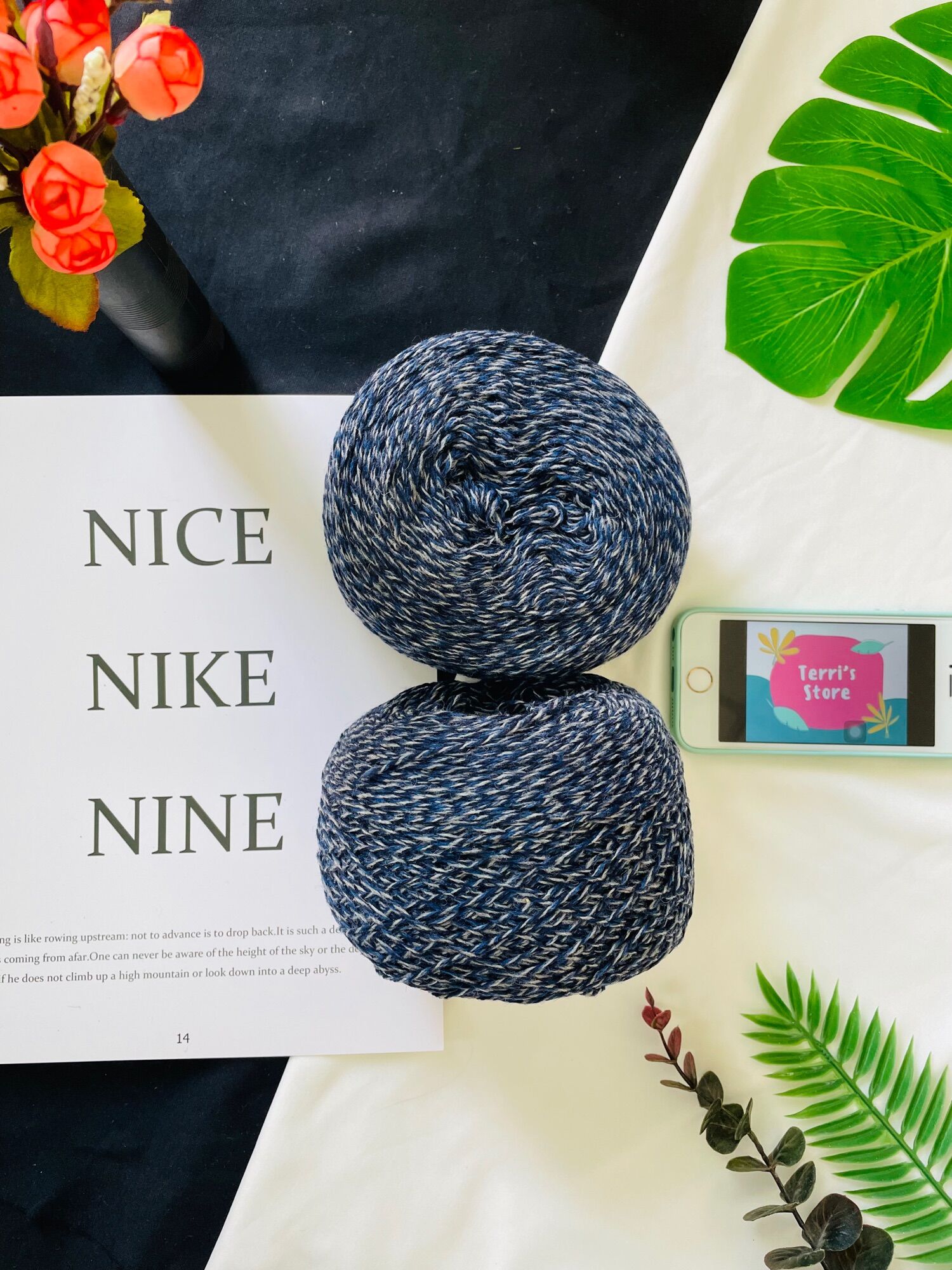 Yarn - Len AC Nhật (Arcylic) - Len mềm, ấm, đan móc áo, khăn mùa thu đông | Terri Store