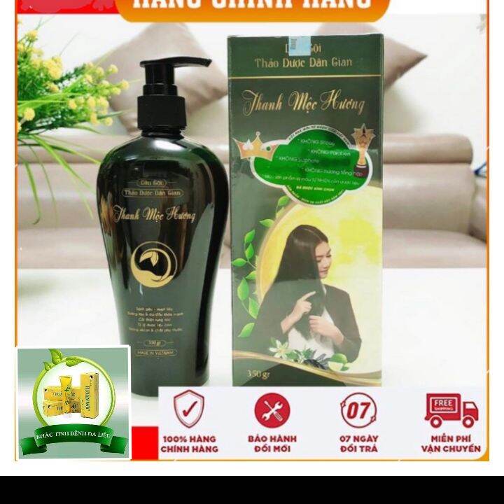 [Hàng chính hãng] Dầu Gội Thảo dược Thanh Mộc Hương (Mẫu mới nhất chai vòi 350ml)