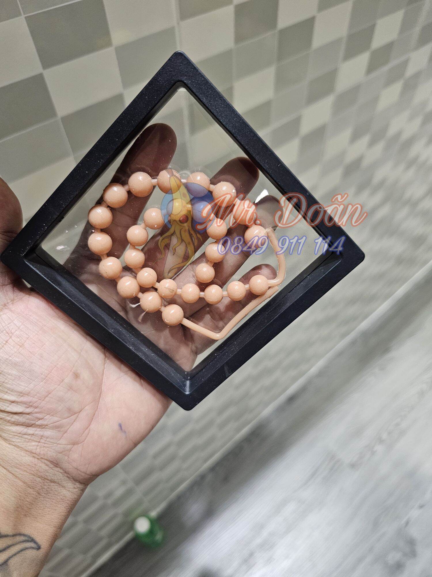 Chuỗi silicon NANO size 9/10mm có dây râu