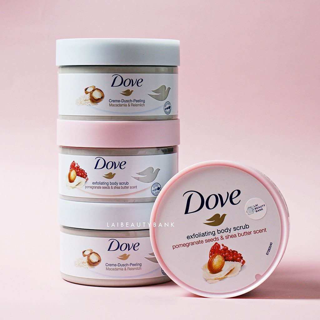 Tẩy da chết body dove đức 225ml