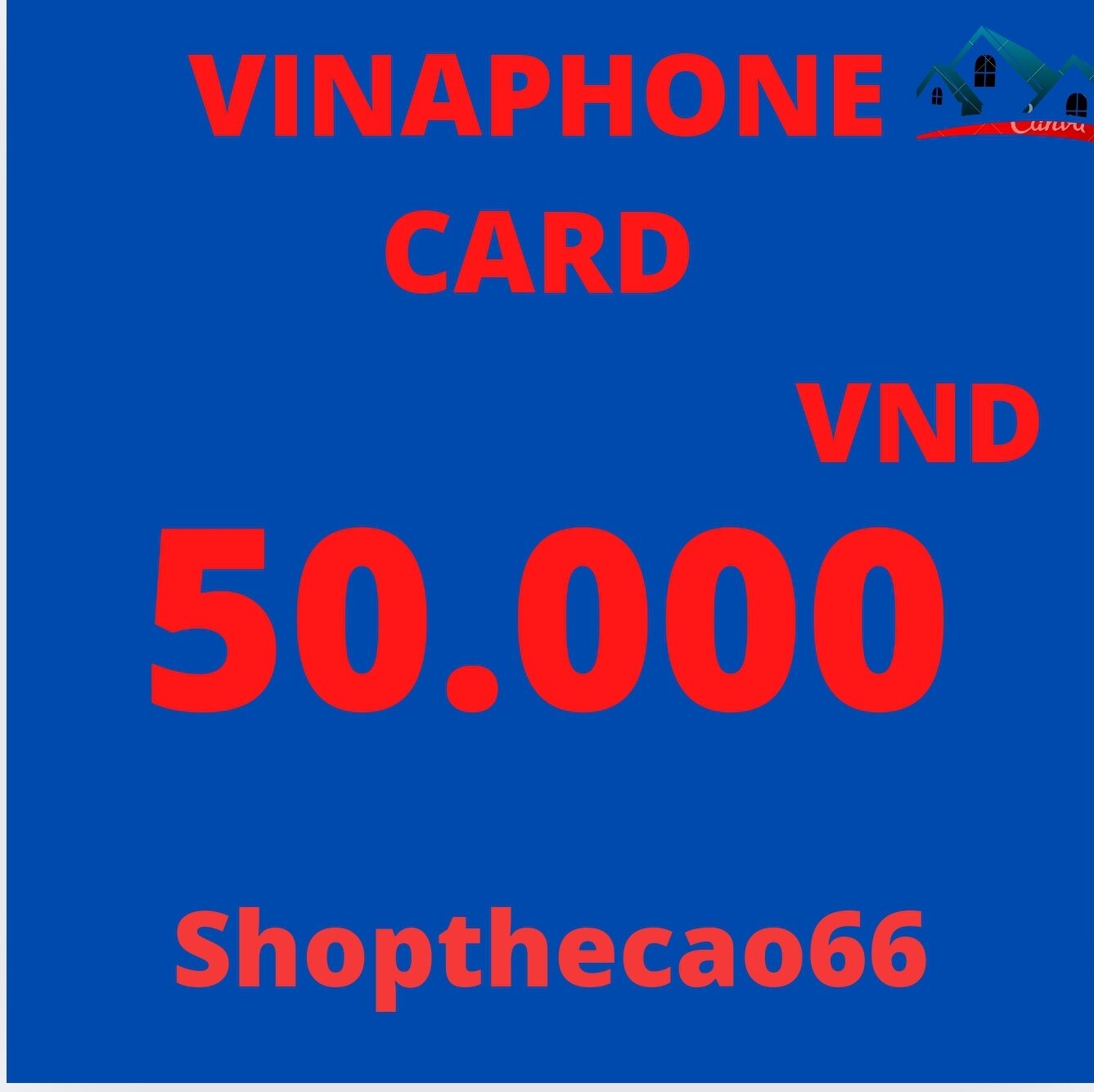 Vinaphone scratch card 50,000 VND