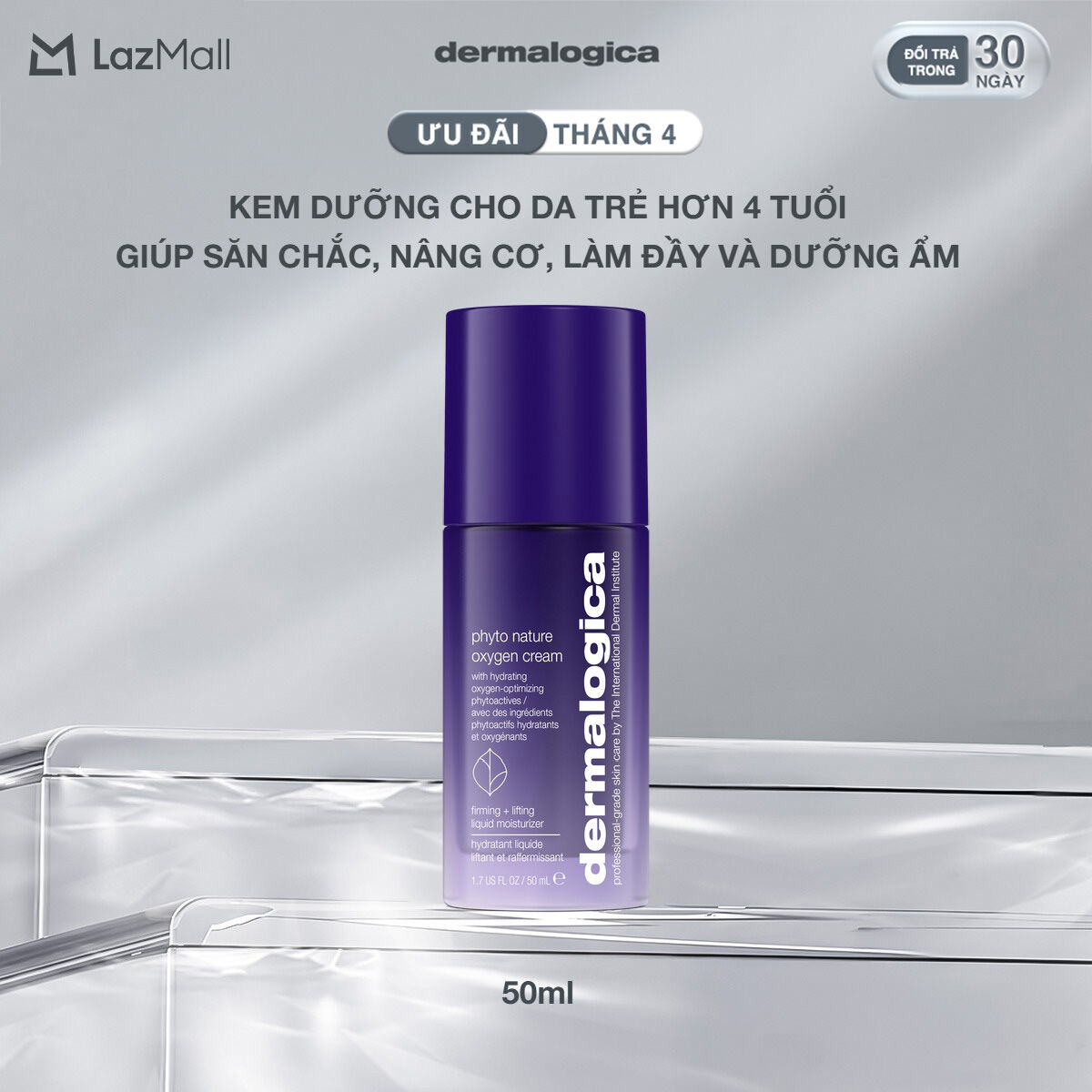 Kem dưỡng Phyto Nature Oxygen Cream cho da trẻ hơn 4 năm 50ml