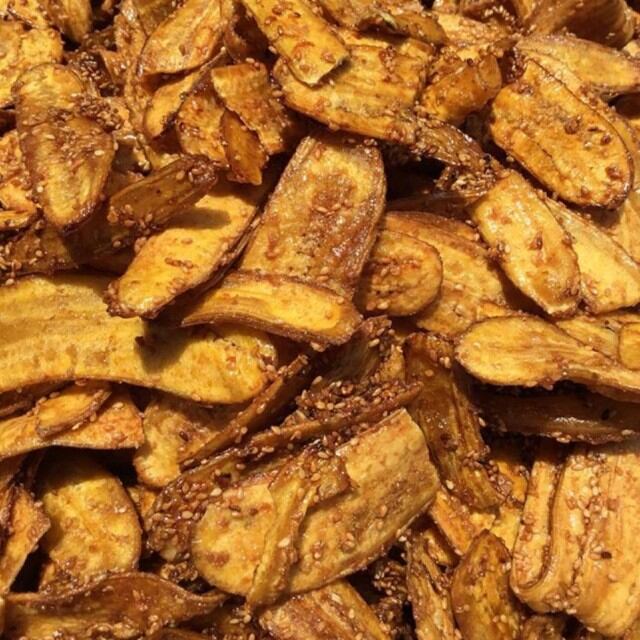 Chuối Sấy Mè Gừng 500gr