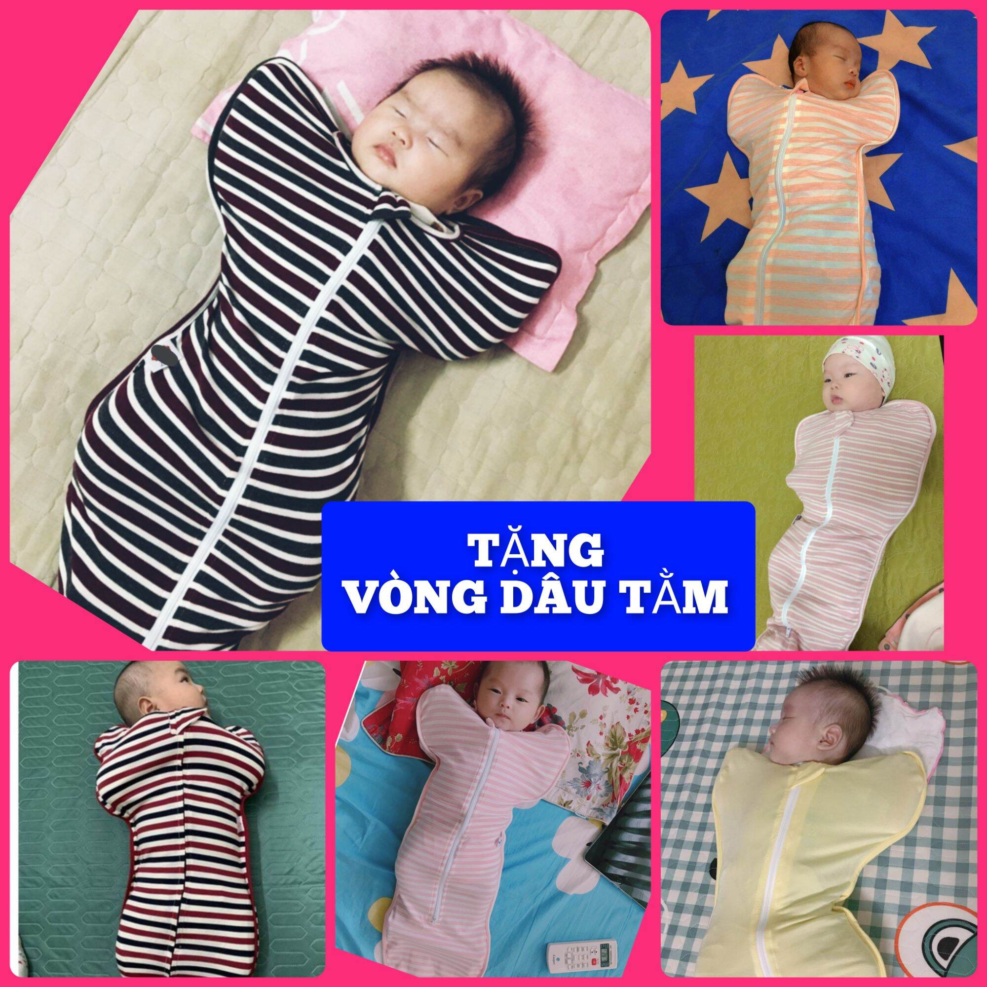 Nhộng chũn cotton cao cấp,khóa kéo 2 chiều cho bé