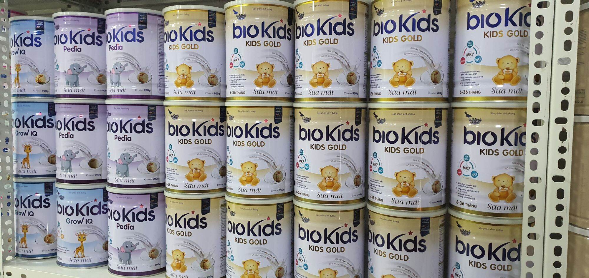 Sữa bột Biokids Kids Gold 900G ( 6 - 36 tháng )