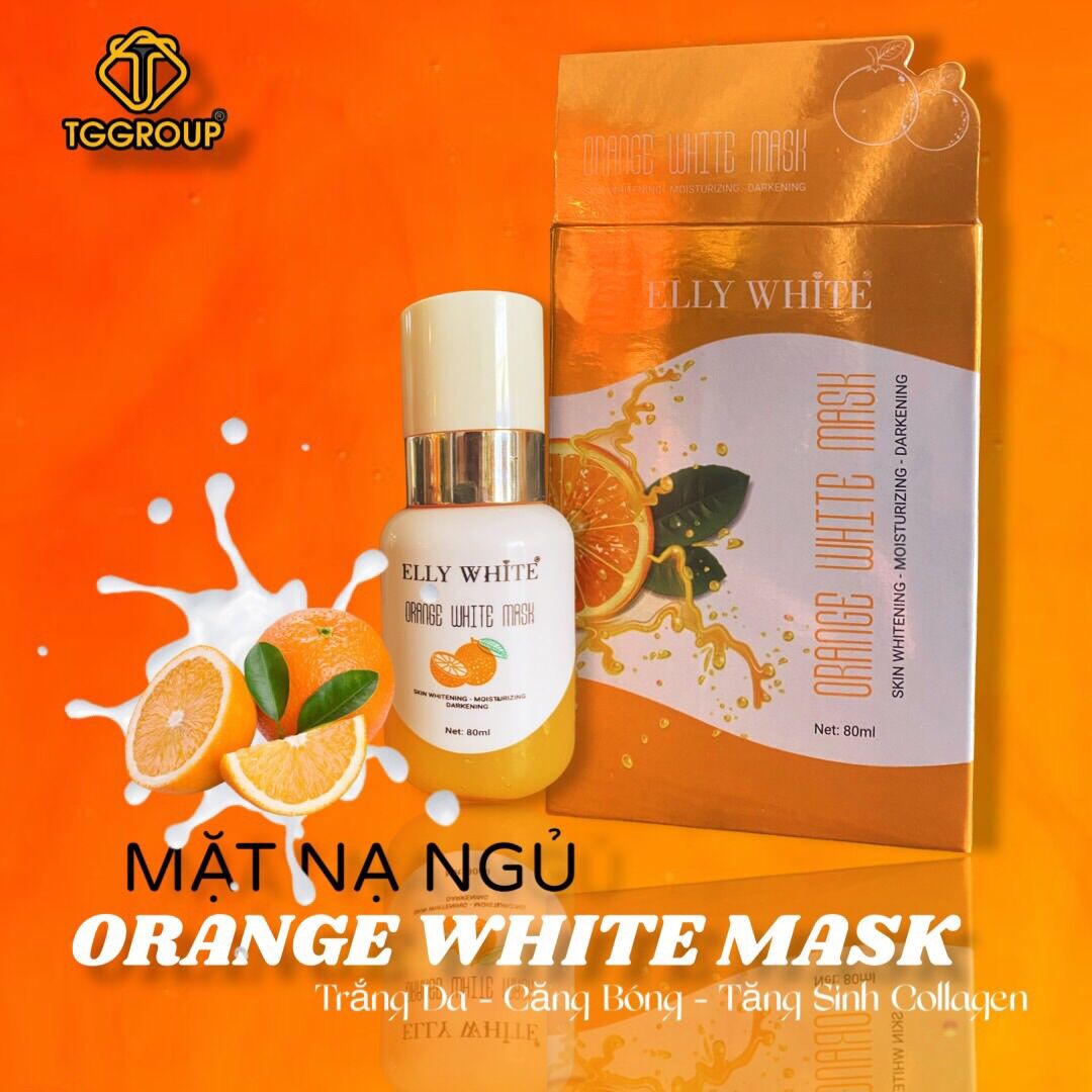 Mặt nạ ngủ orange face mask
