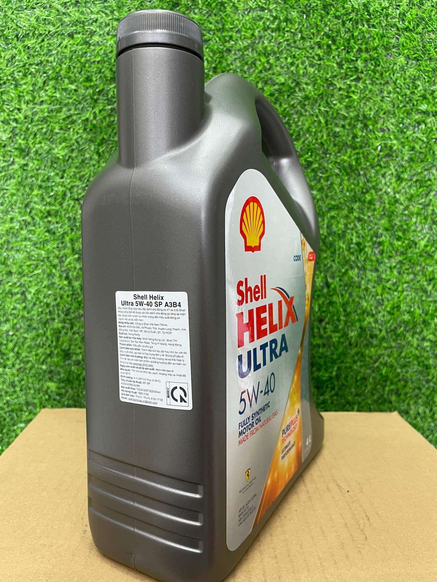 [ Hàng Chính Hãng ] Dầu Nhớt Shell Helix Ultra 5W-40 API SP; ACEA A3/B4