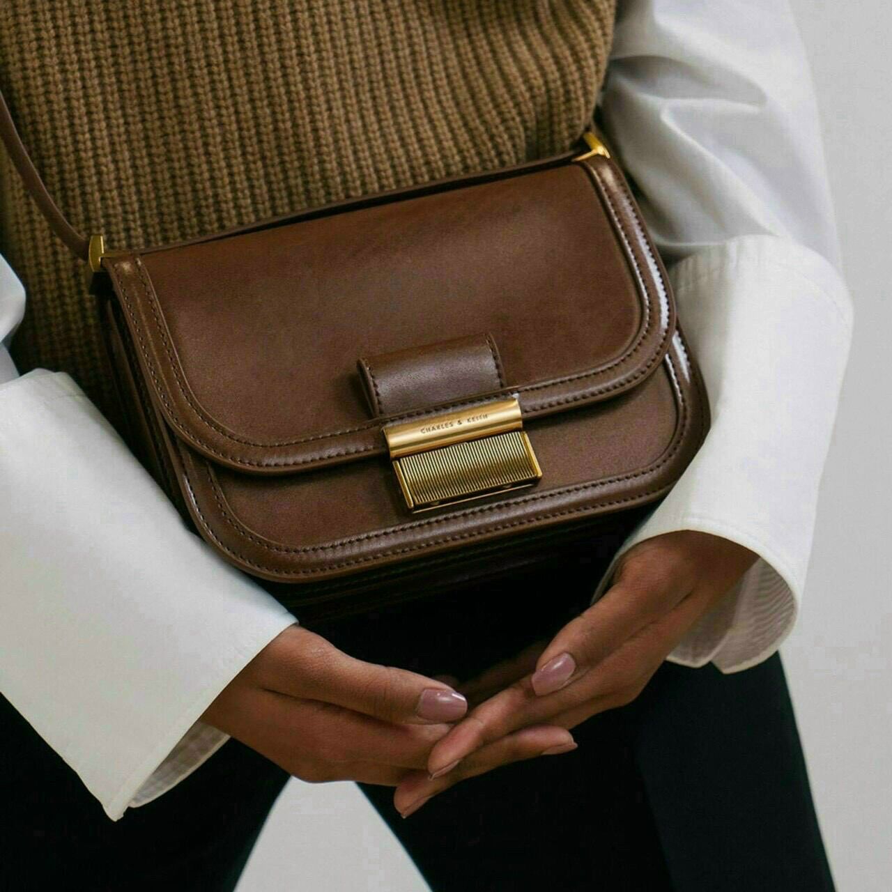 Túi CNK gập xuất (Size 21cm)