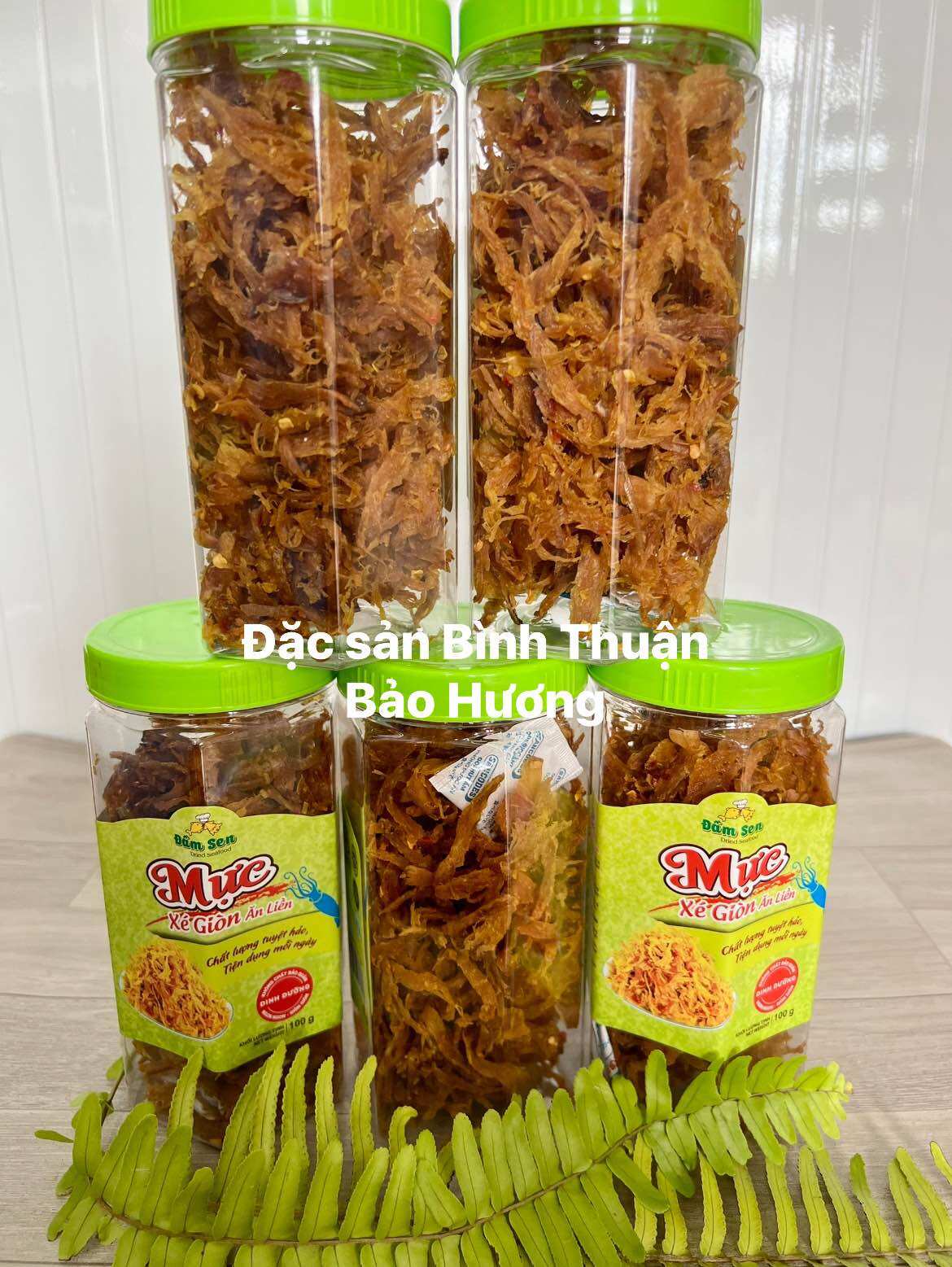 MỰC XÉ GIÒN, ĂN LIỀN - ĐẦM SEN. ĂN VẶT NGON