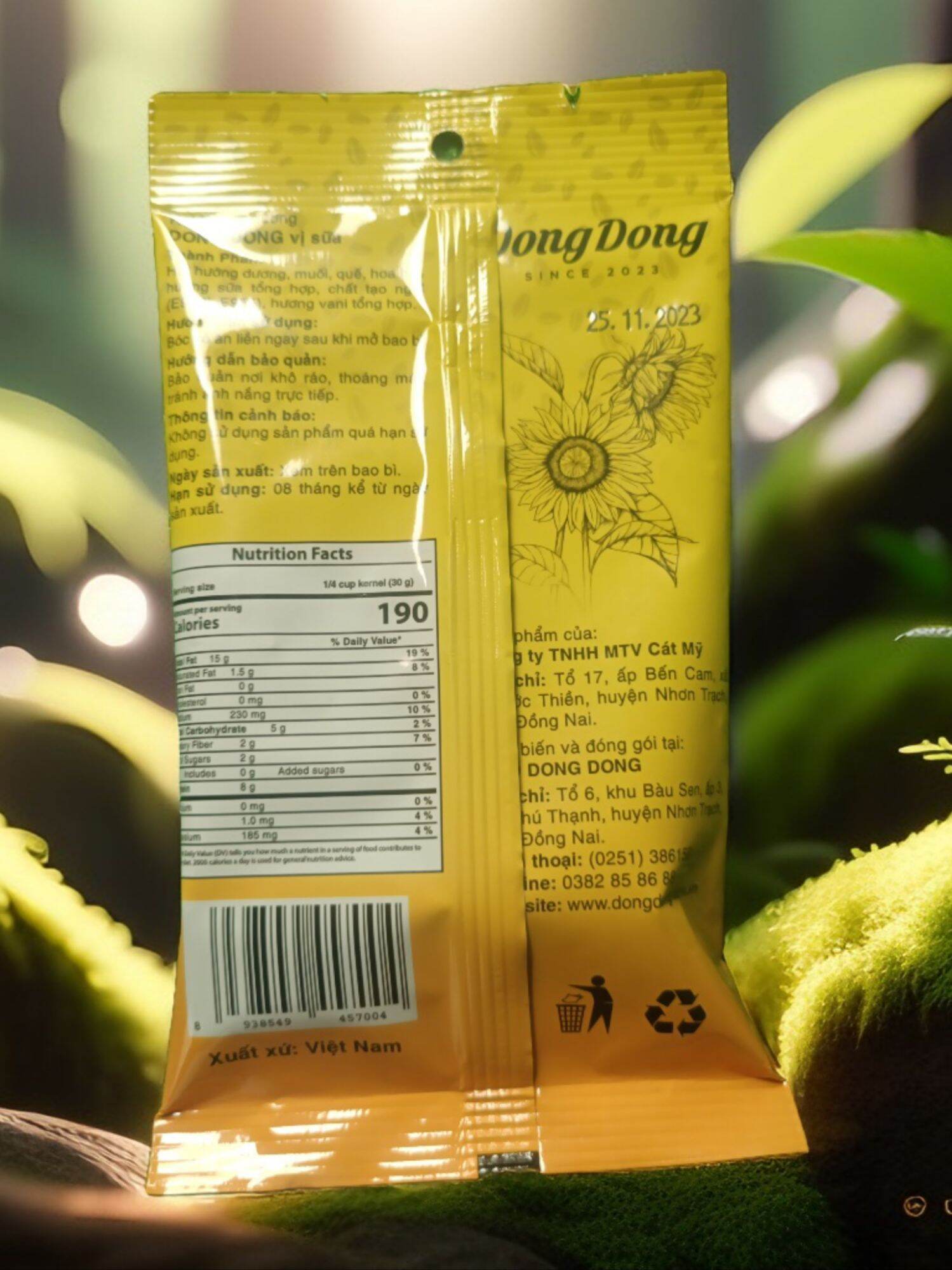 Hạt Hướng Dương  Vị Sữa Vani
