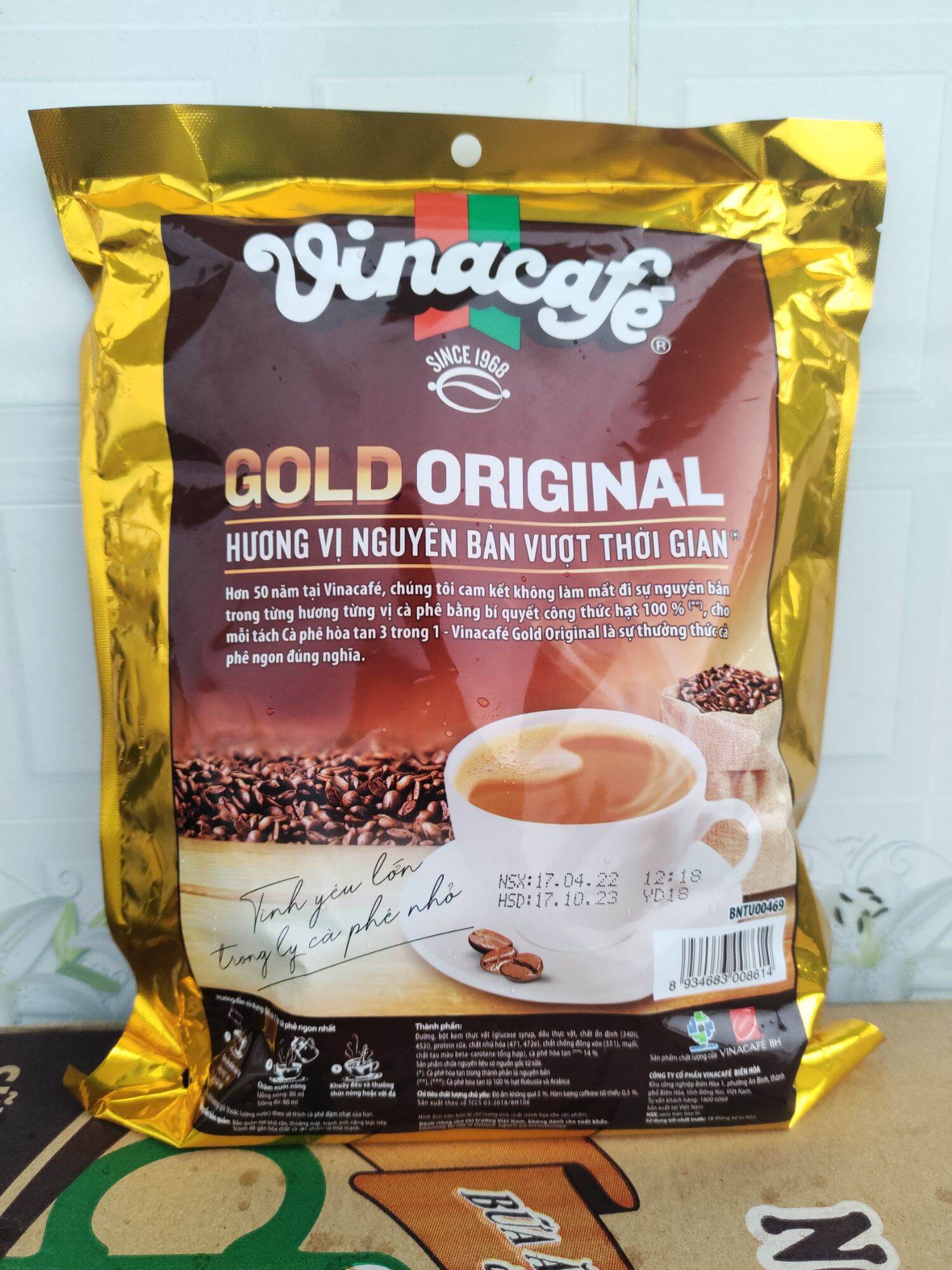 Cà Phê Vinacafe Thơm Ngon Bổ Rẻ ( 24gói x 20g) DATE MỚI