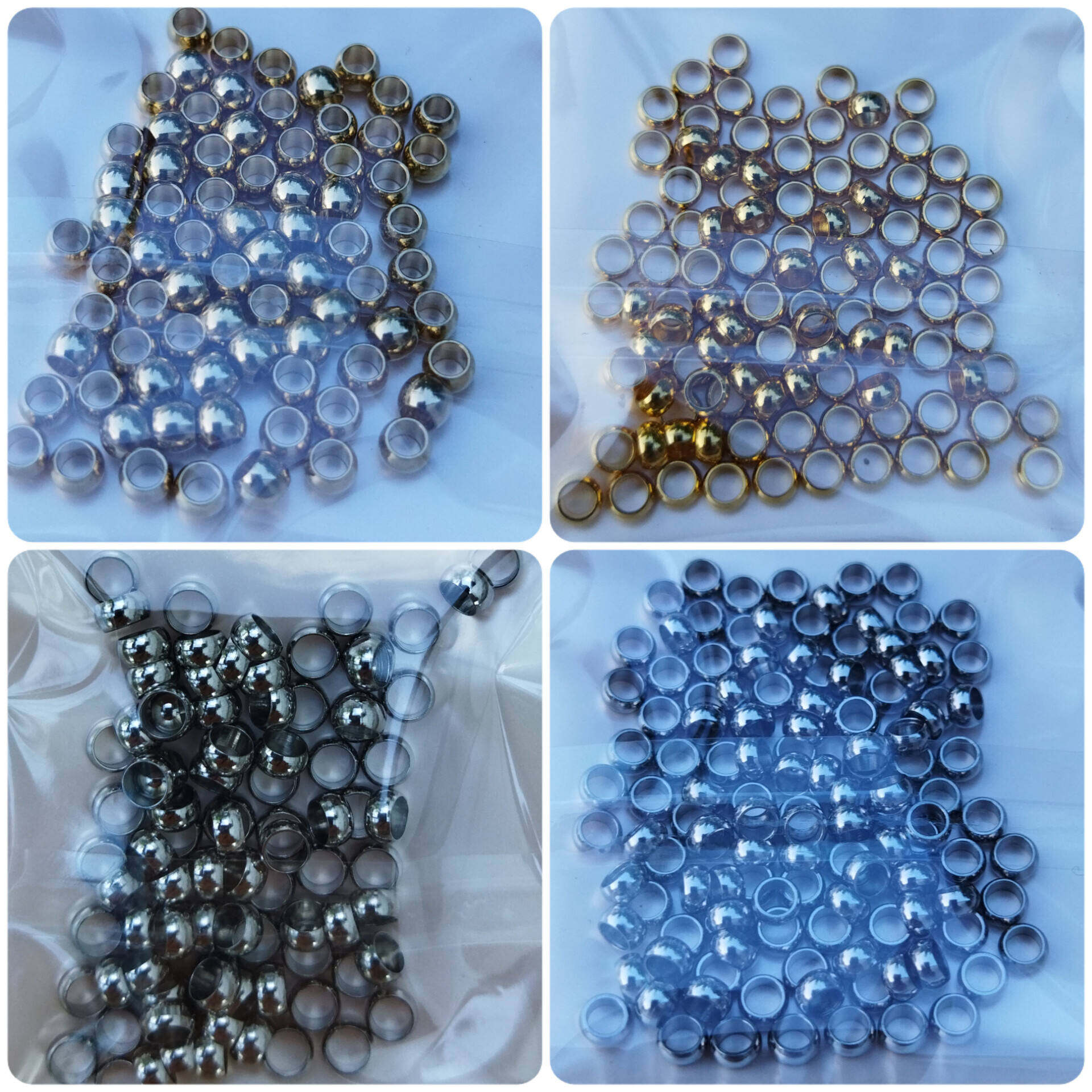 SET 10 VÒNG ĐEO CHÂN CHIM HÚT MẬT, CHÍCH CHÒE LỬA, CHÒE ĐẤT BẰNG INOX CAO CẤP