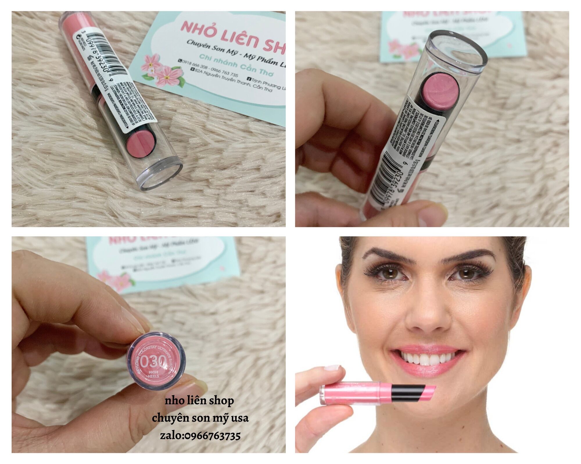 [SON MÔI CHÍNH HÃNG MỸ]REVLON COLORSTAY ULTIMATE SUEDE
