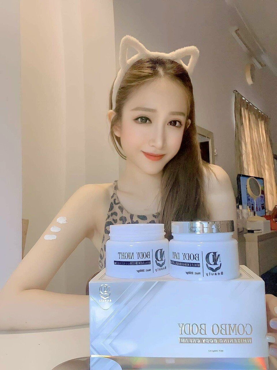 Combo kem body ngày đêm md beauty - body day night md beauty
