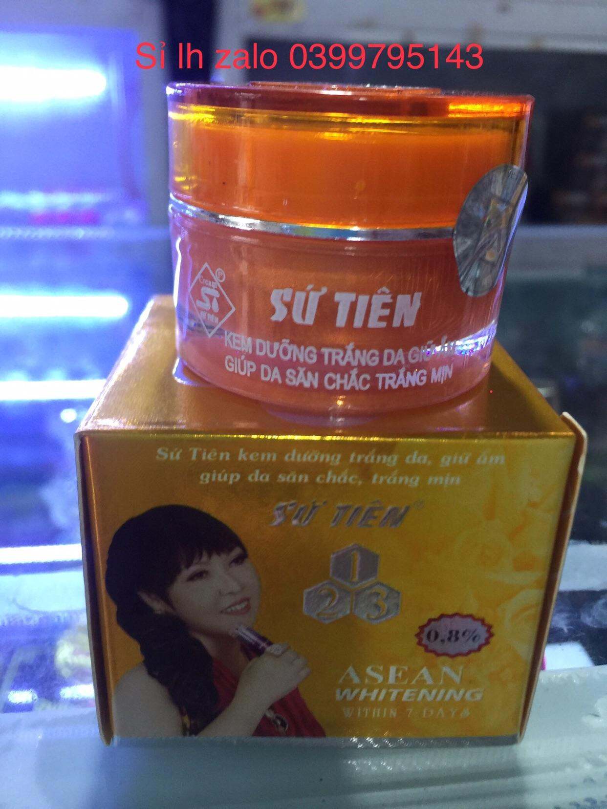 Kem Sứ Tiên Vàng Trắng Da Giữ Ẩm Giúp Da Săn Chắc