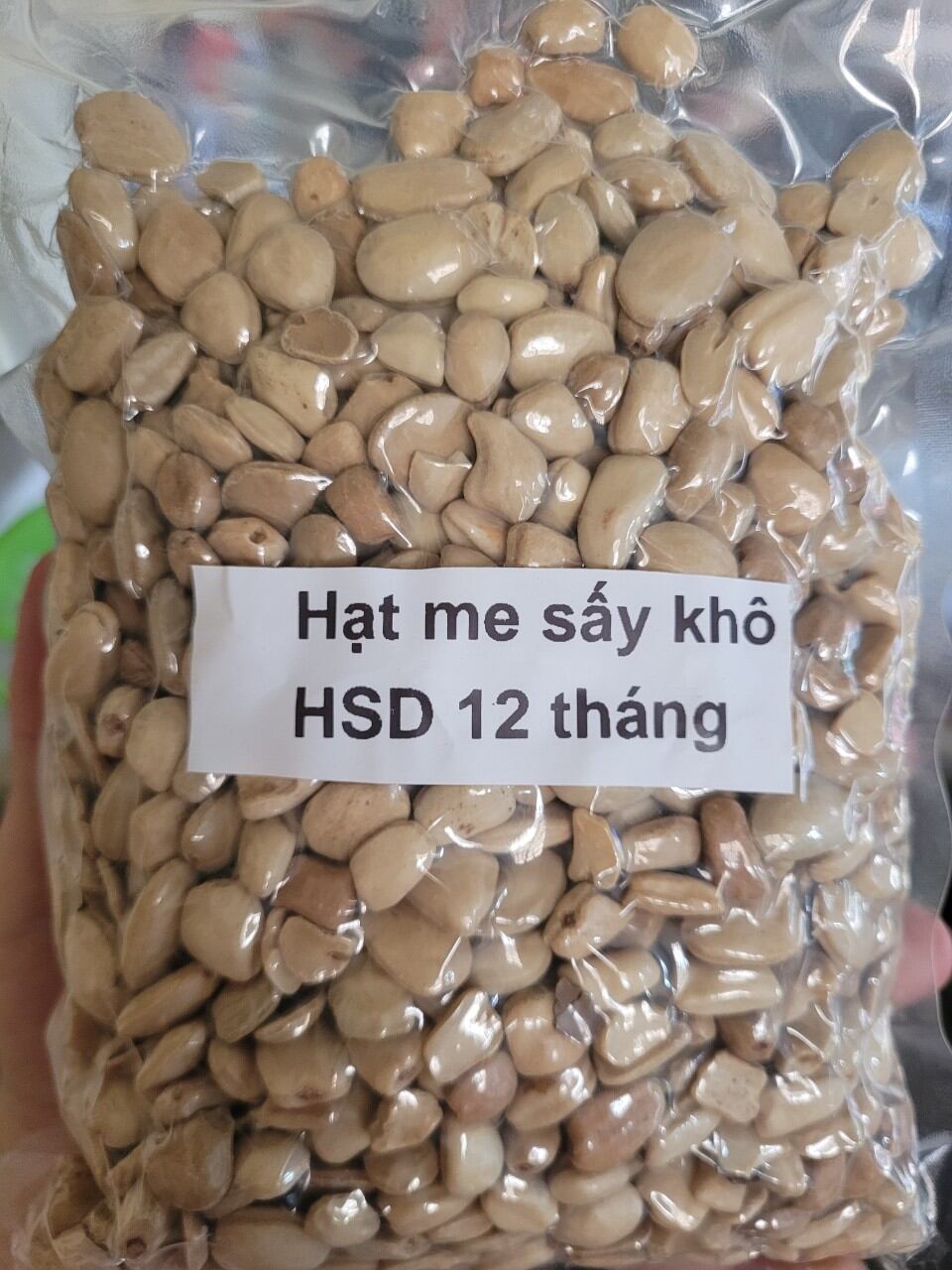 Hạt me khô tách vỏ làm đá me 1kg