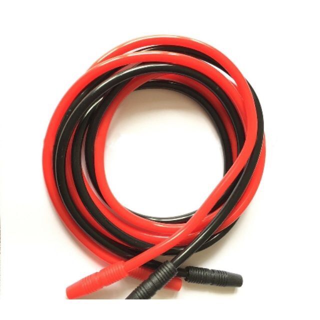 Bộ 2 dây đỏ đen, lắp máy 5in1, máy hút mụn