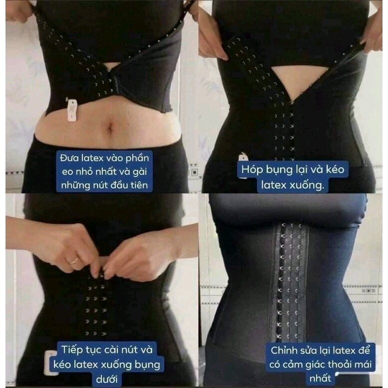 [HÀNG CHUẨN] Đai nịt bụng siết eo Amy Sline