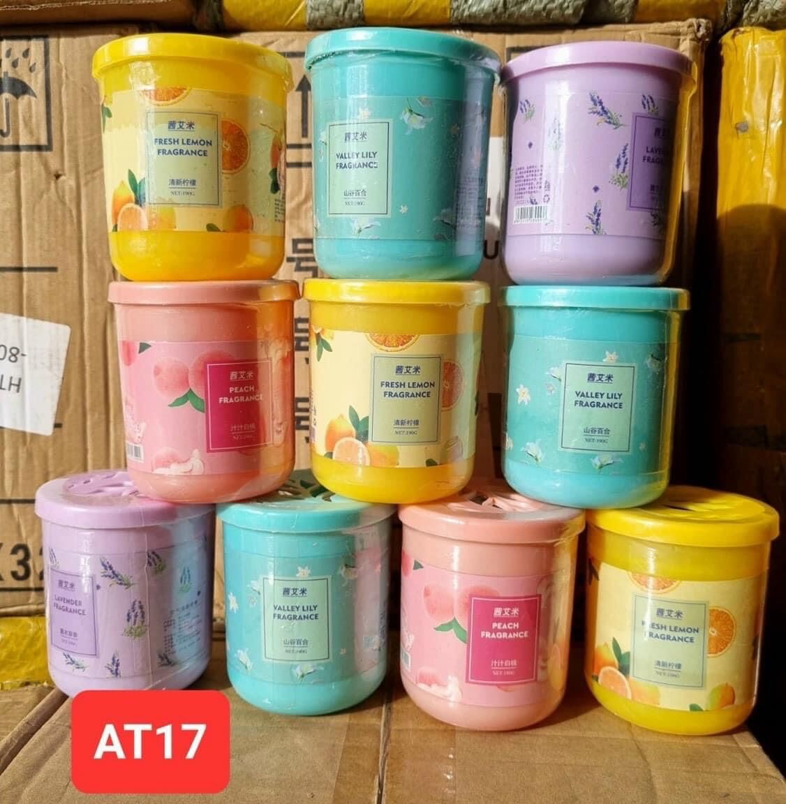 Sáp thơm hủ mùi trái cây .