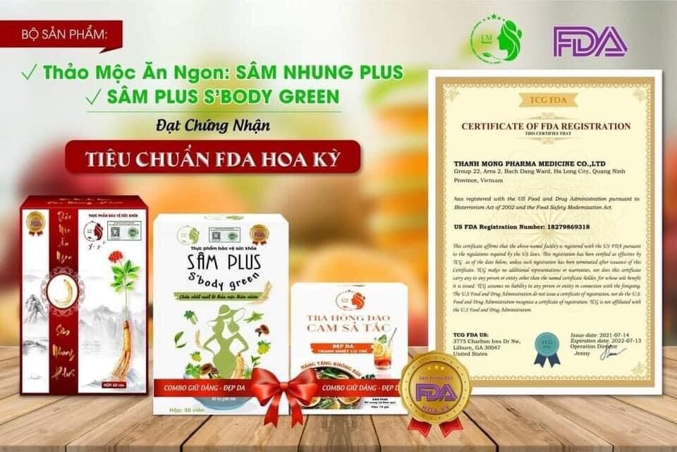 Kẹo GIẢM CÂN SÂM PLUS-234k(10kẹo+5trà)