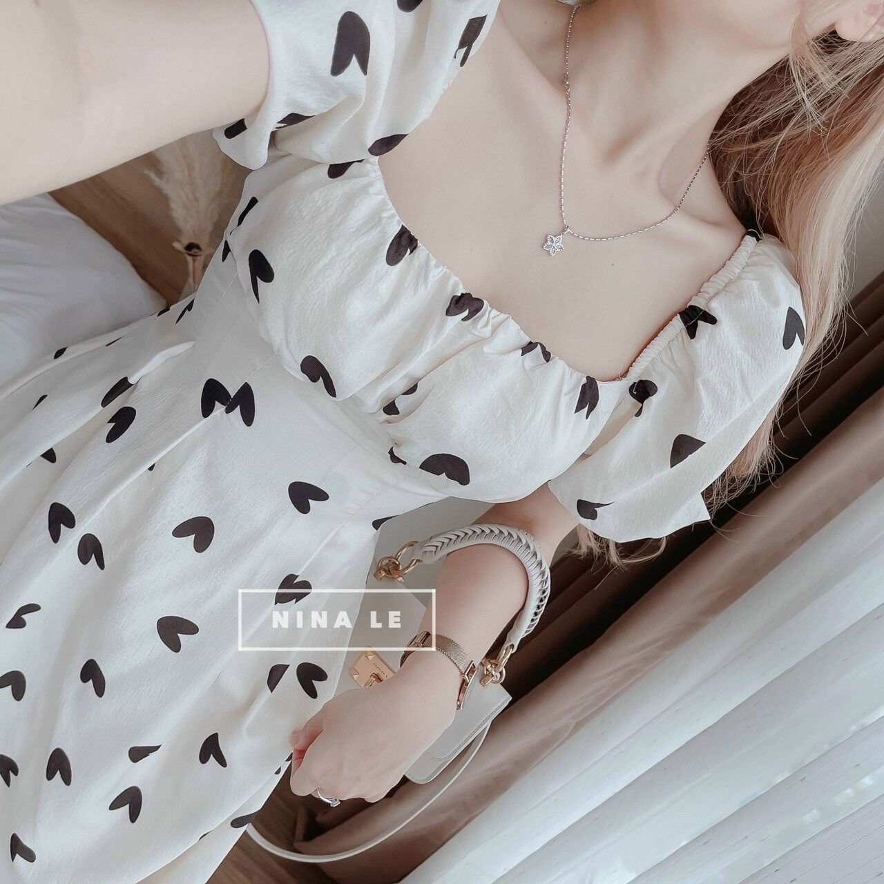 (SHOP TÁO ĐỎ BIGSIZE 50kg đến 90kg) ĐẦM TAY PHỒNG CỘT NƠ LƯNG BIGSIZE