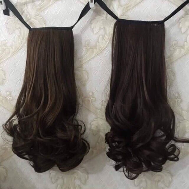 Tóc Cột Xoăn Đuôi D16 35cm Đủ Màu