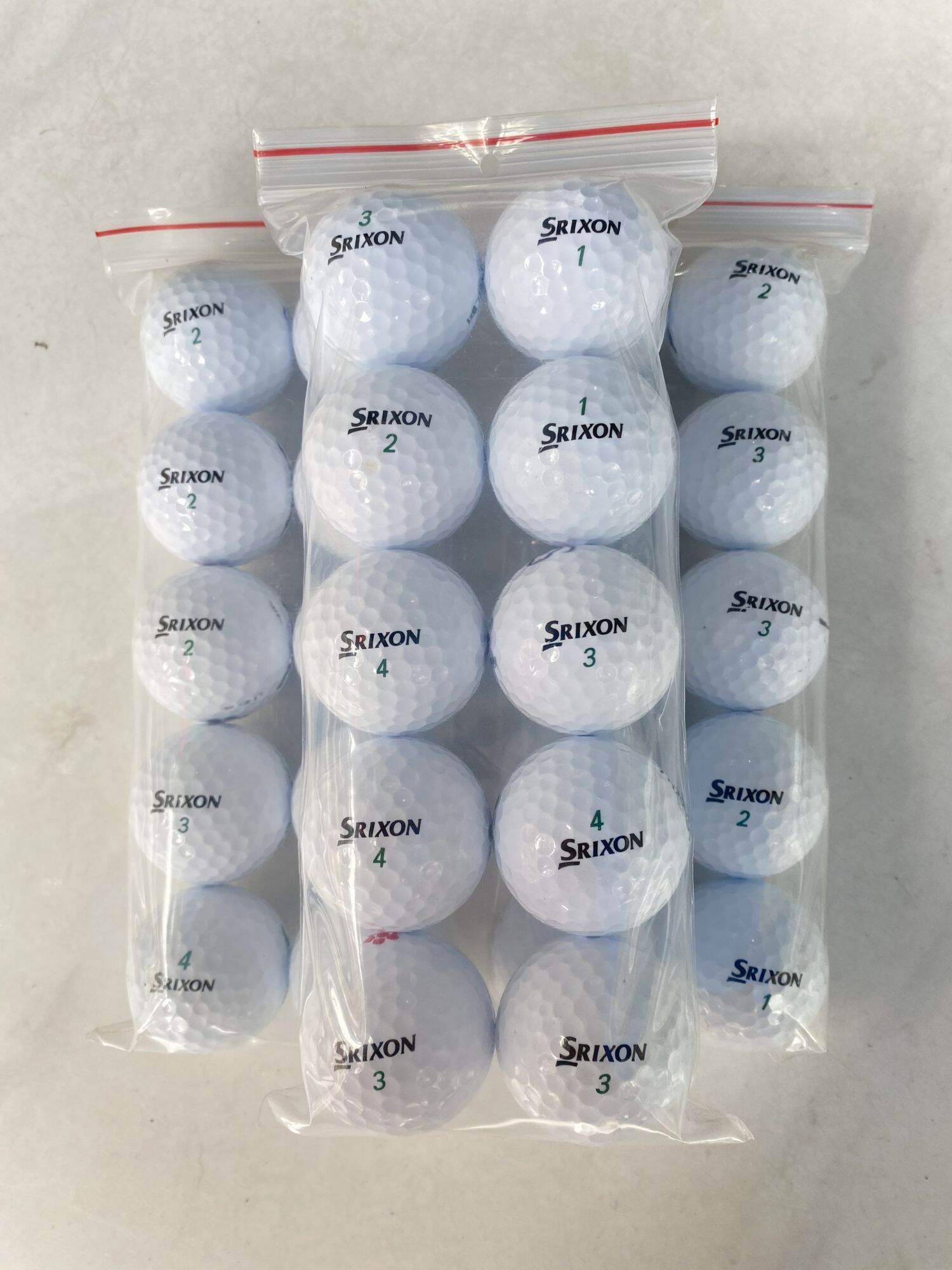 (combo 10 quả) Bóng Golf Srixon độ mới 98%